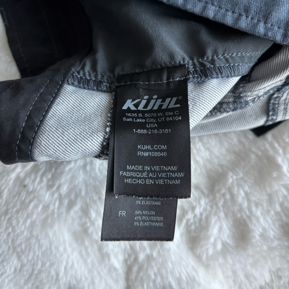 Kühl Men’s Shift Amphibia Short Size 31 Blue Casual Outdoor 6-Pocket UPF 50+ - Picture 9 of 13